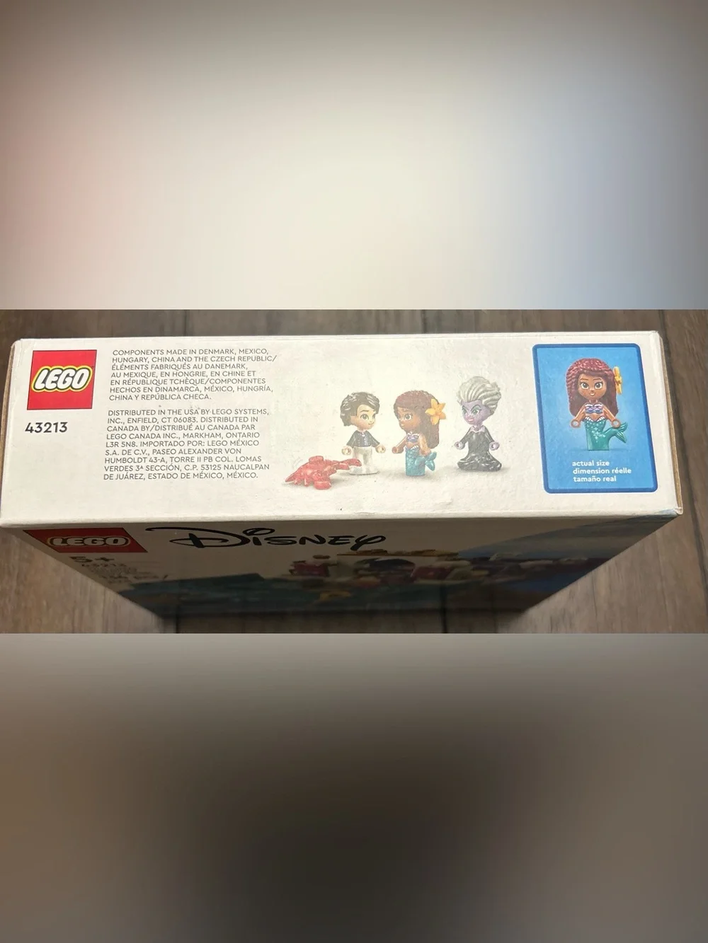 Disney LEGO The Little Mermaid Playset - Teal, Purple & Gold